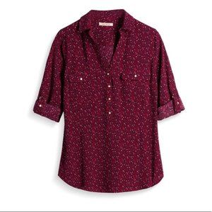 Skies Are Blue Blouse